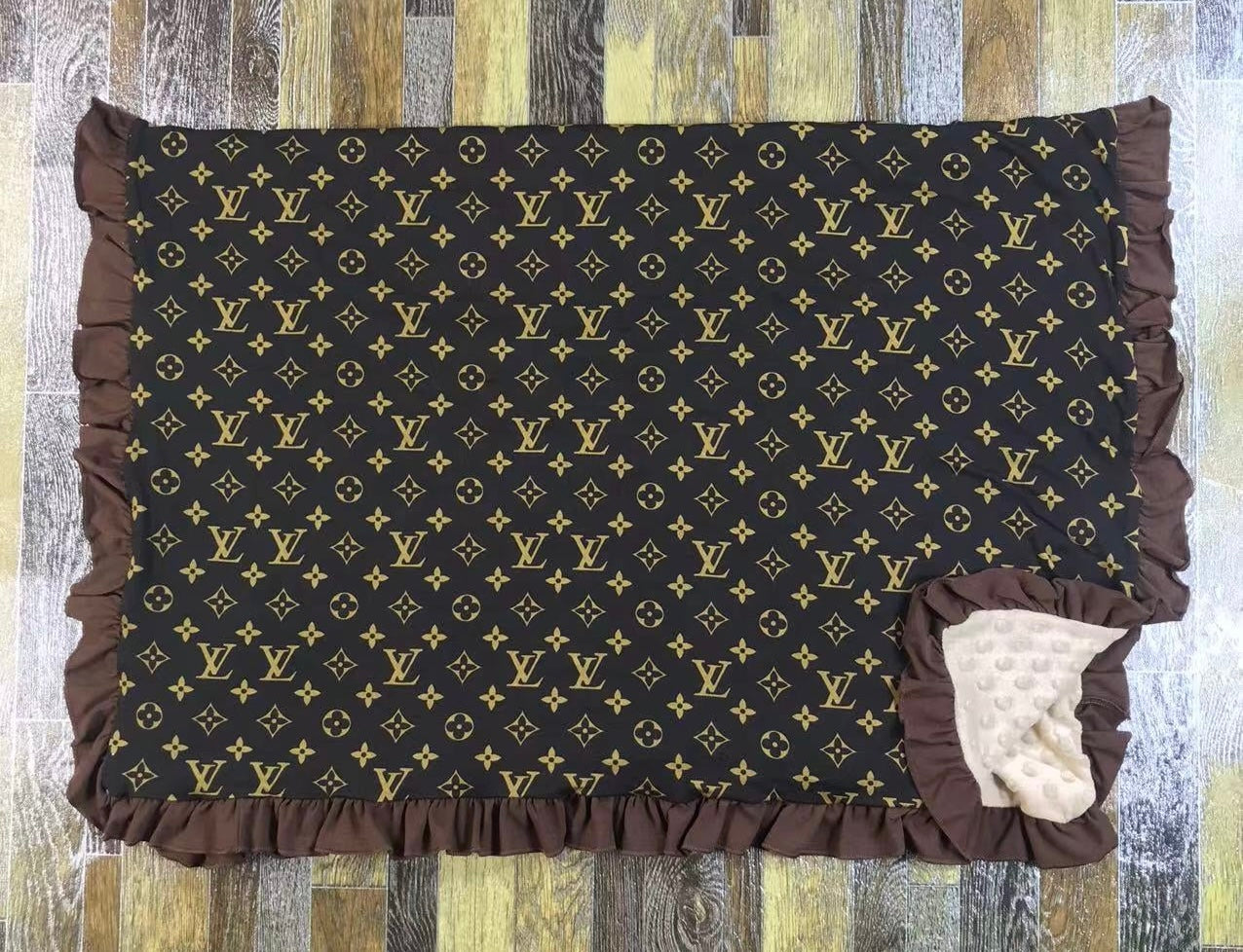 Luxe 30x40 Bamboo + Minky Blanket RTS