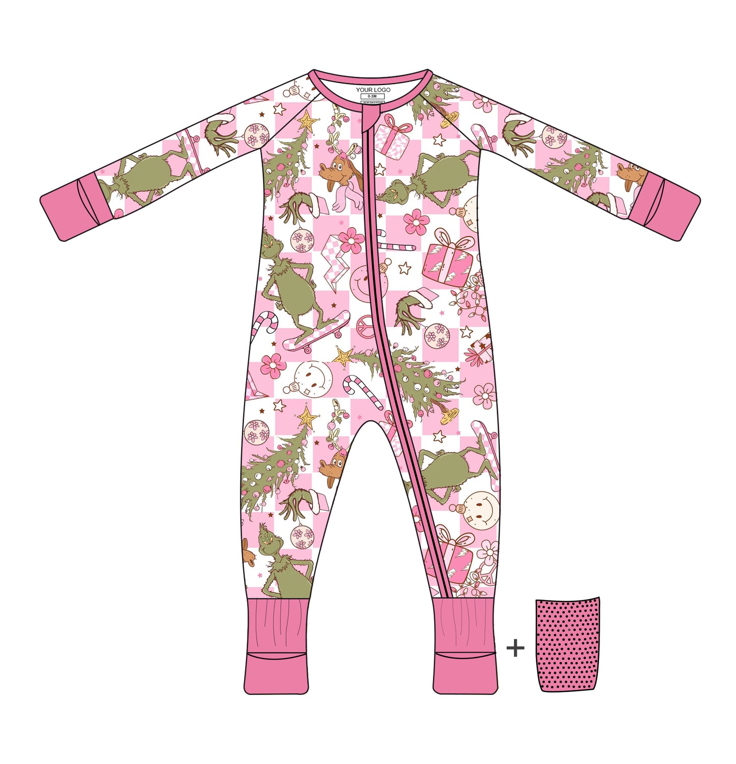 Pink Christmas Zippy PRE ORDER