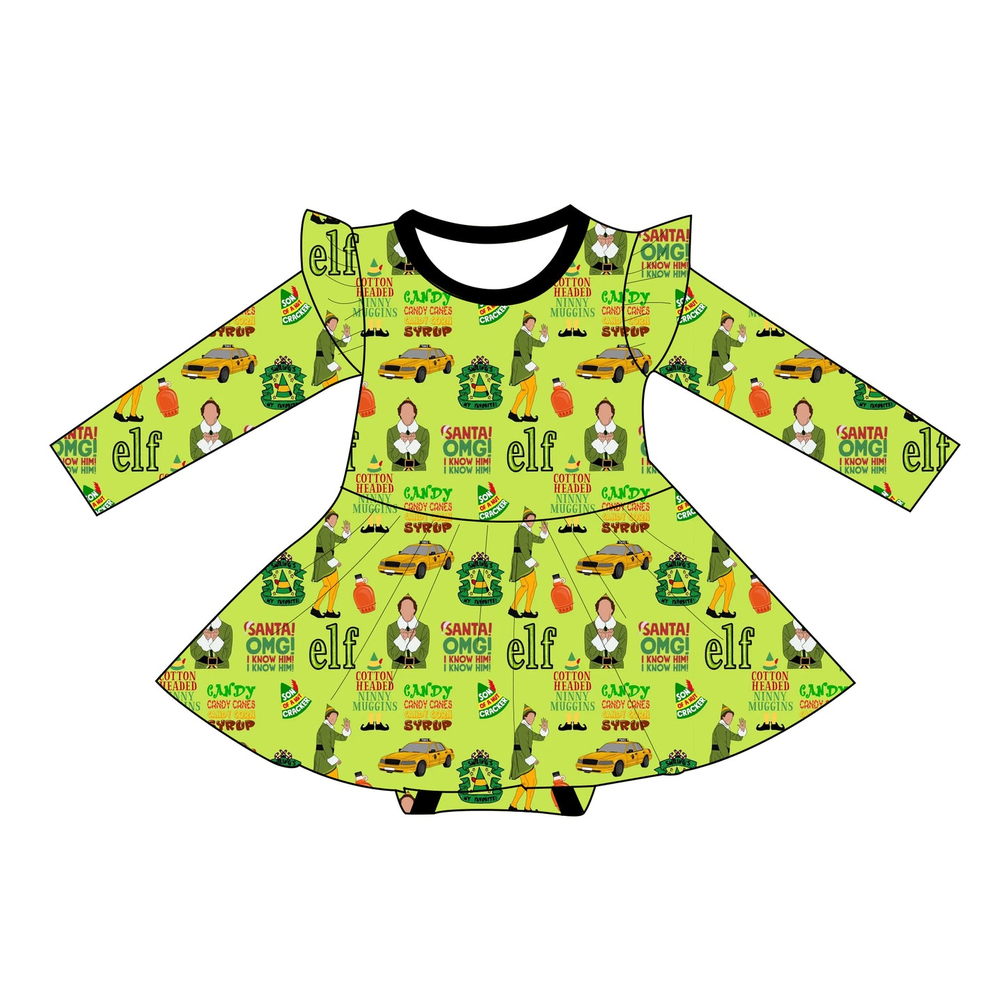 Syrup long sleeve bodysuit twirl PRE ORDER