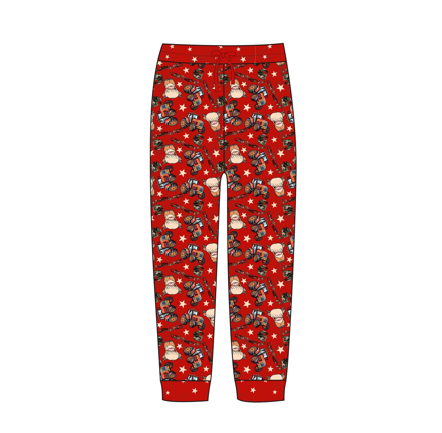 Pasture Friends (Red) Joggers RTS