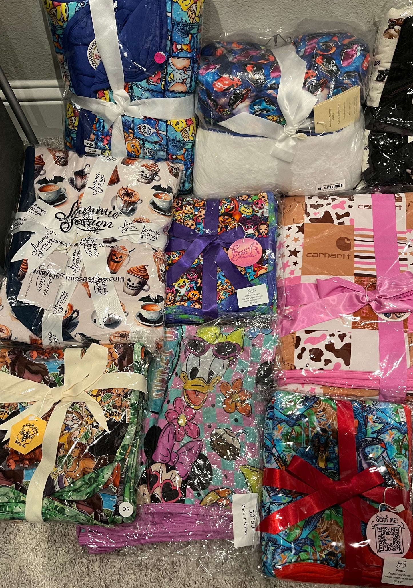 Blanket waffle spots - no codes choose pick up