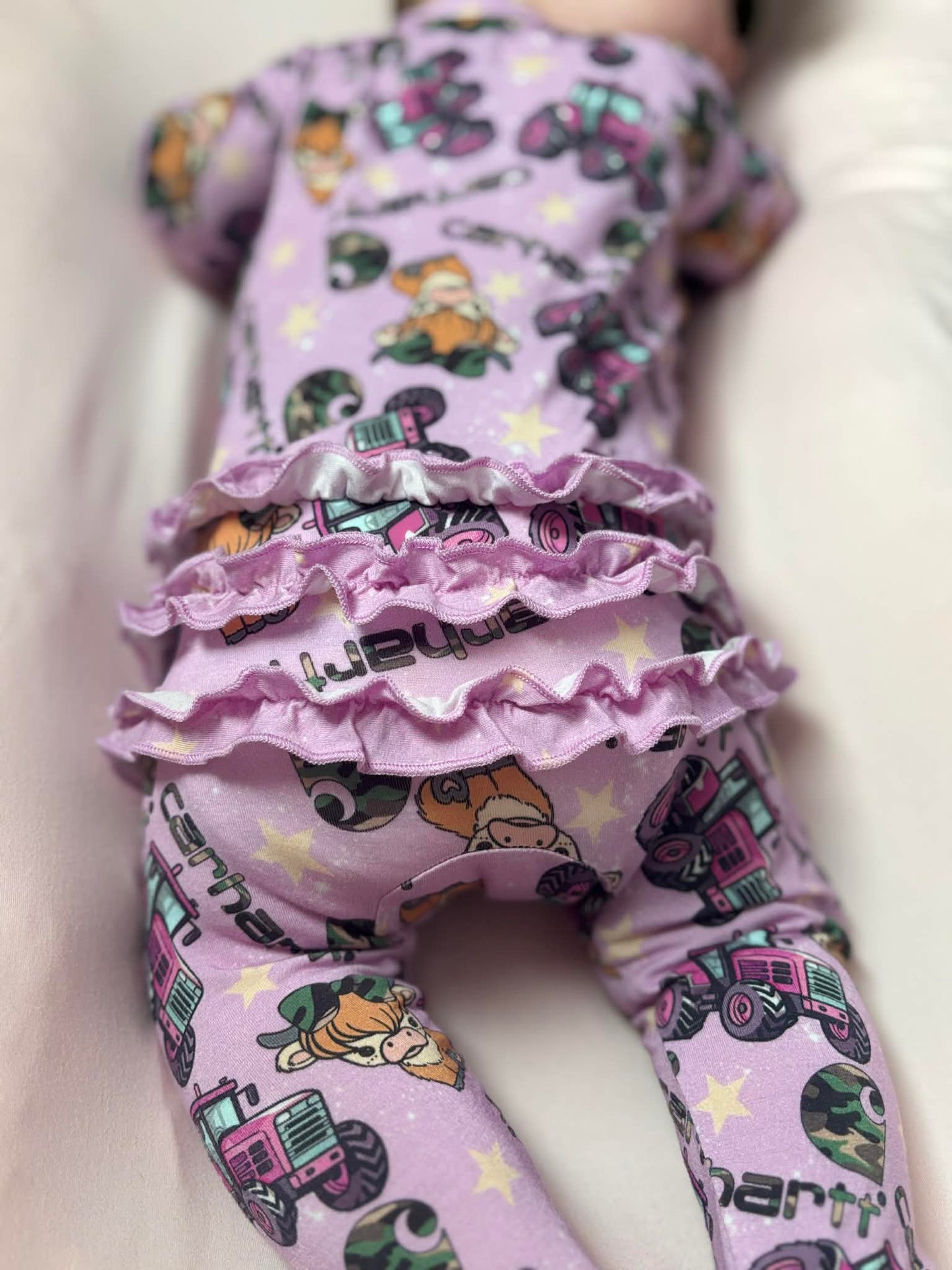 Pasture Friends (purple) Ruffle Zippy RTS