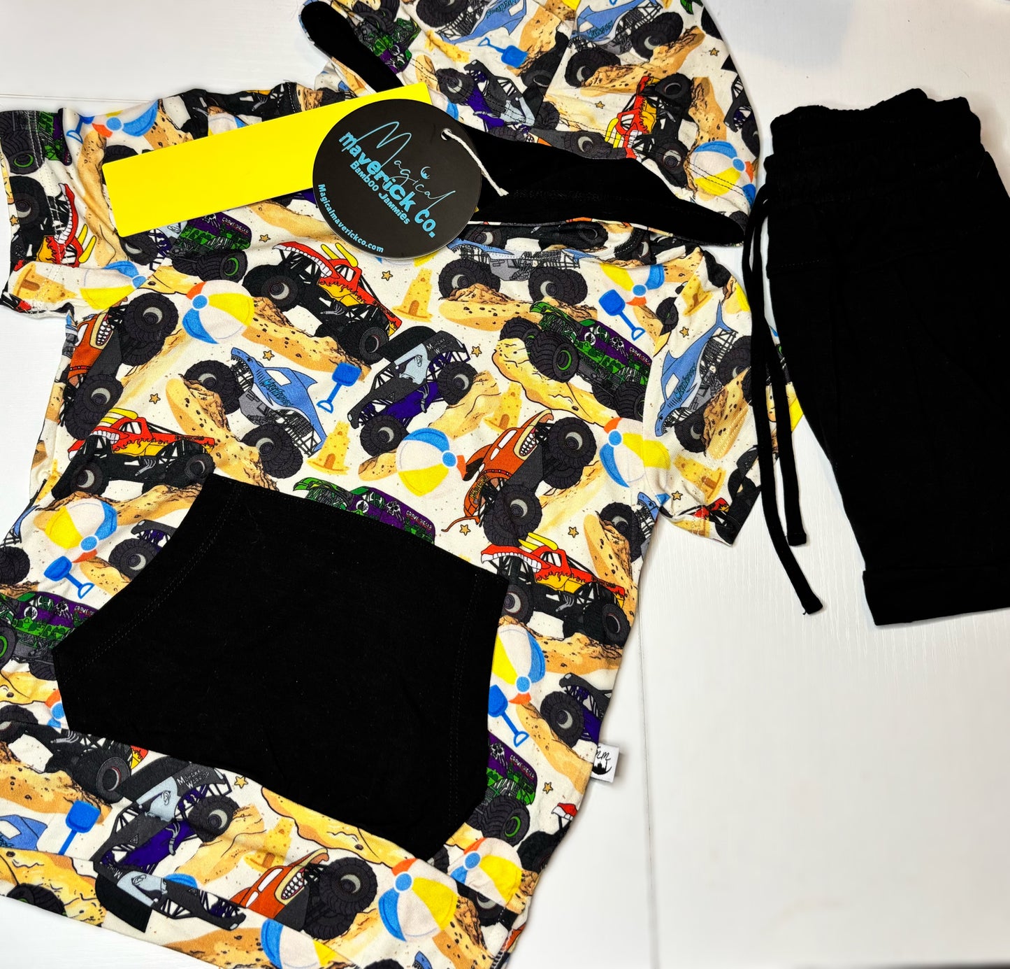 Beach Jam hooded short set RTS