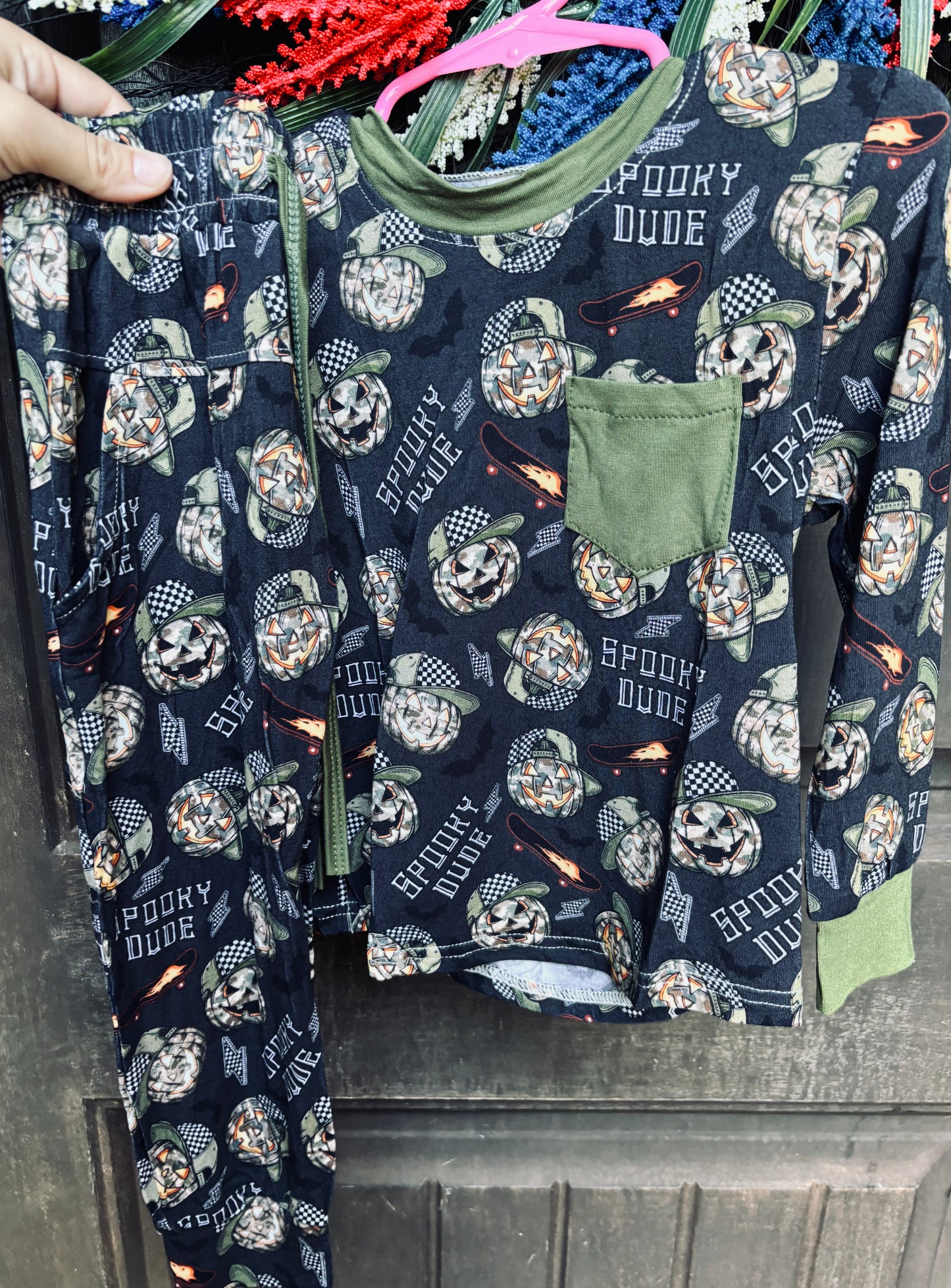 Spooky Dude long sleeve top and joggers Daywear RTS