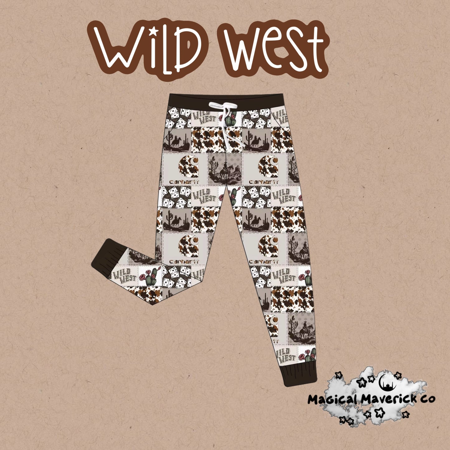 MAGICAL Wild West Joggers READY TO SHIP