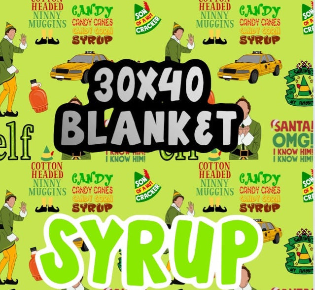 Syrup 30x40 Bamboo + Minky Blanket PRE ORDER