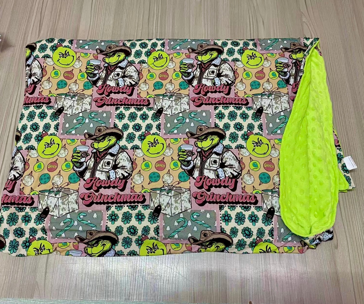 MAGICAL Howdy Wonderland 60x80 Bamboo + Minky Blanket RTS