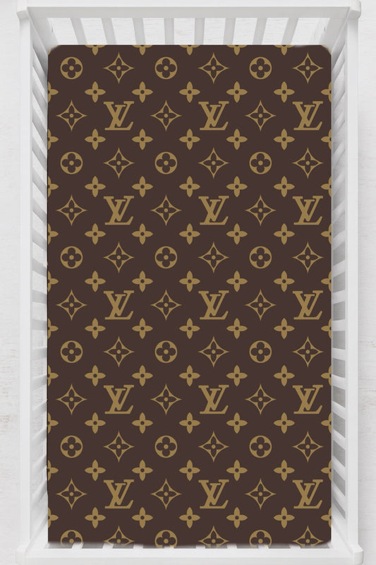 Luxe standard crib sheet