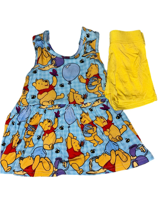 Hunny Bear Peplum Set READY TO SHIP