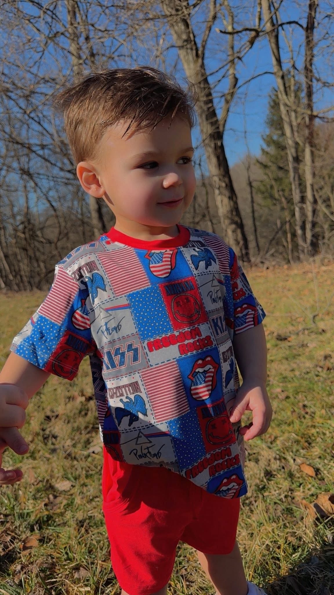 Freedom Rocks short set RTS