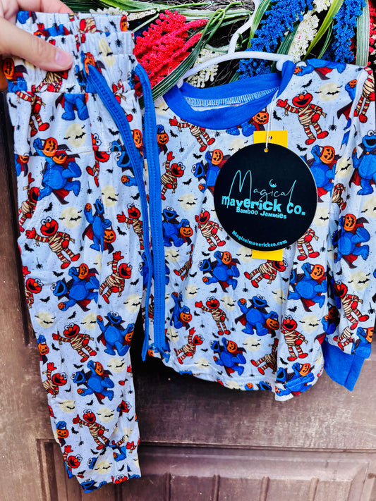 Spooky Cookie long sleeve top and joggers Daywear RTS