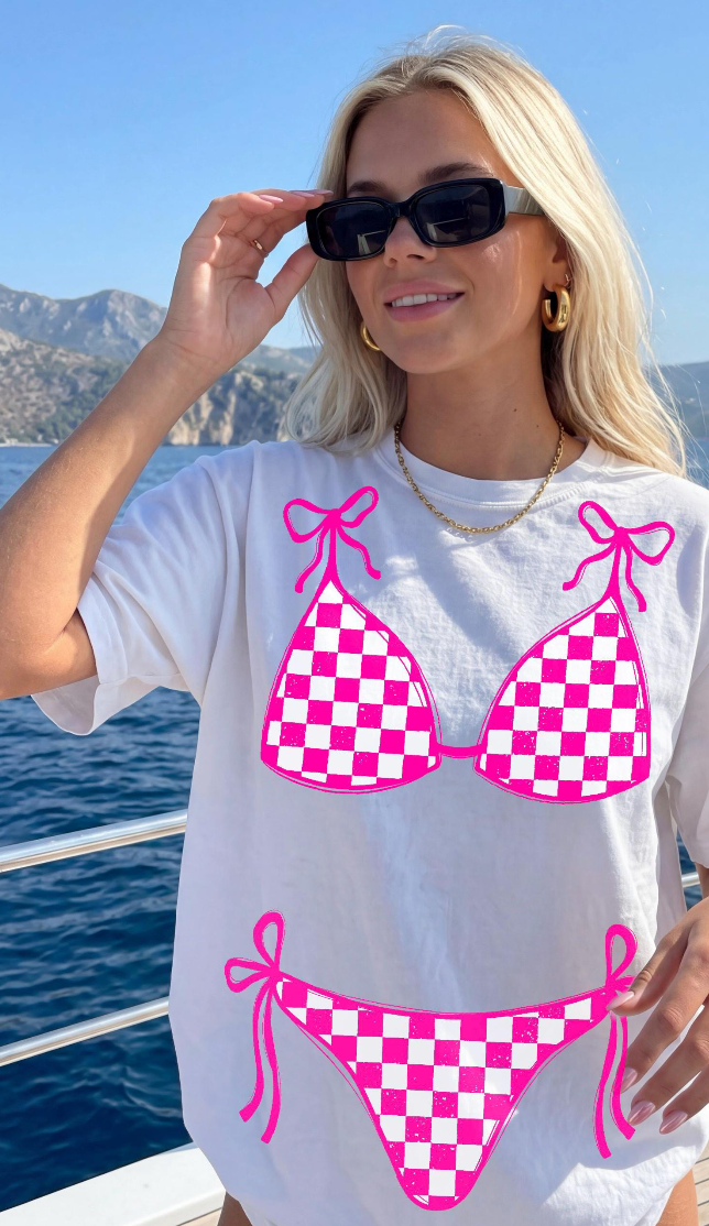 Bikini graphic tees