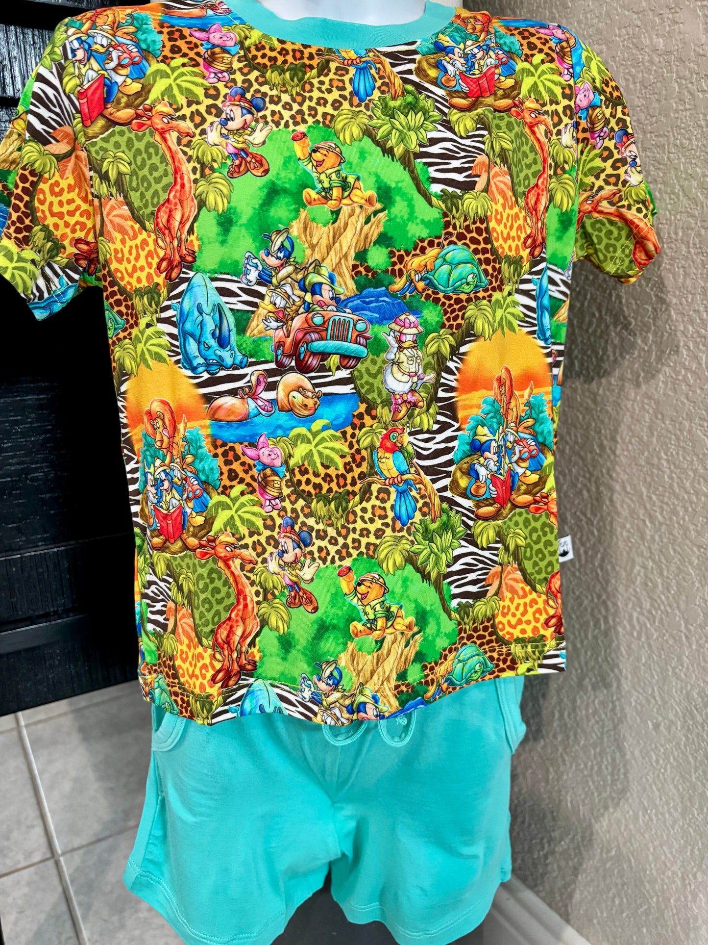Safari Adventure Day Wear Short set RTS