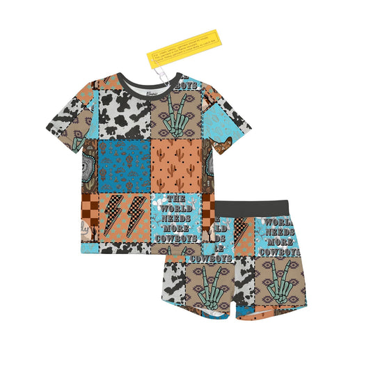 The world needs more Cowboys Short set RTS