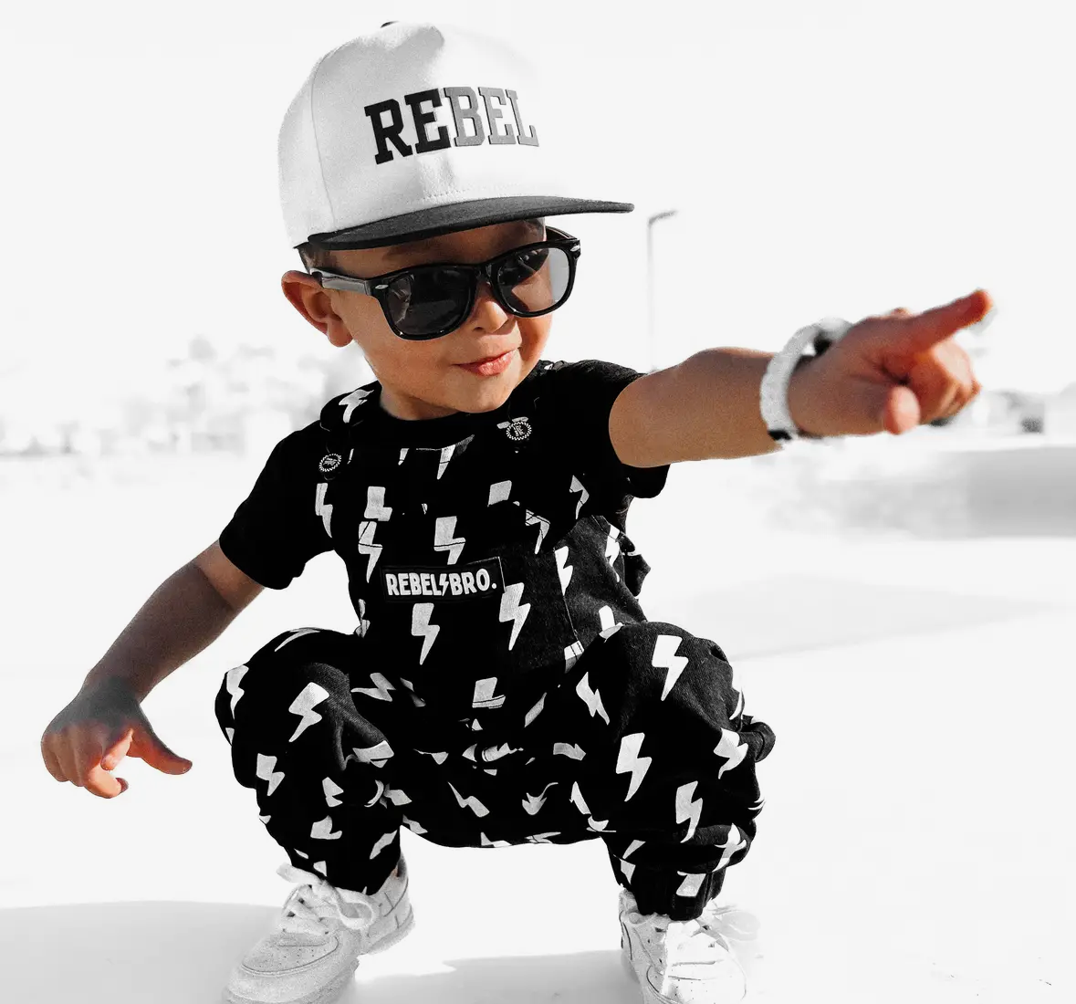 Rebel Bro Live Fast Overalls in Jagger