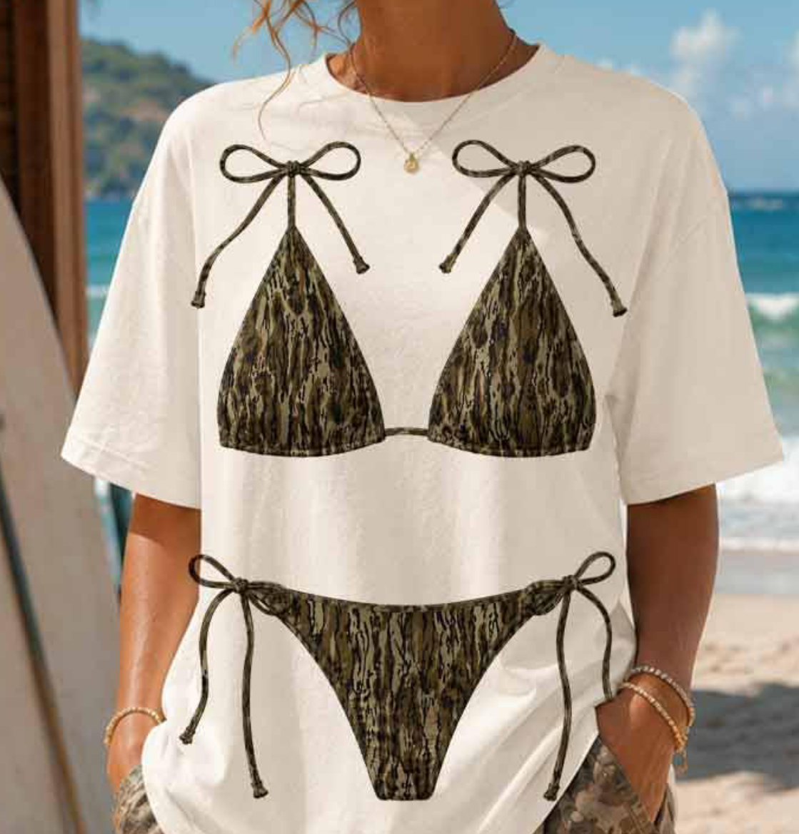 Bikini graphic tees