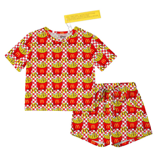 French fries daywear Set READY TO SHIP