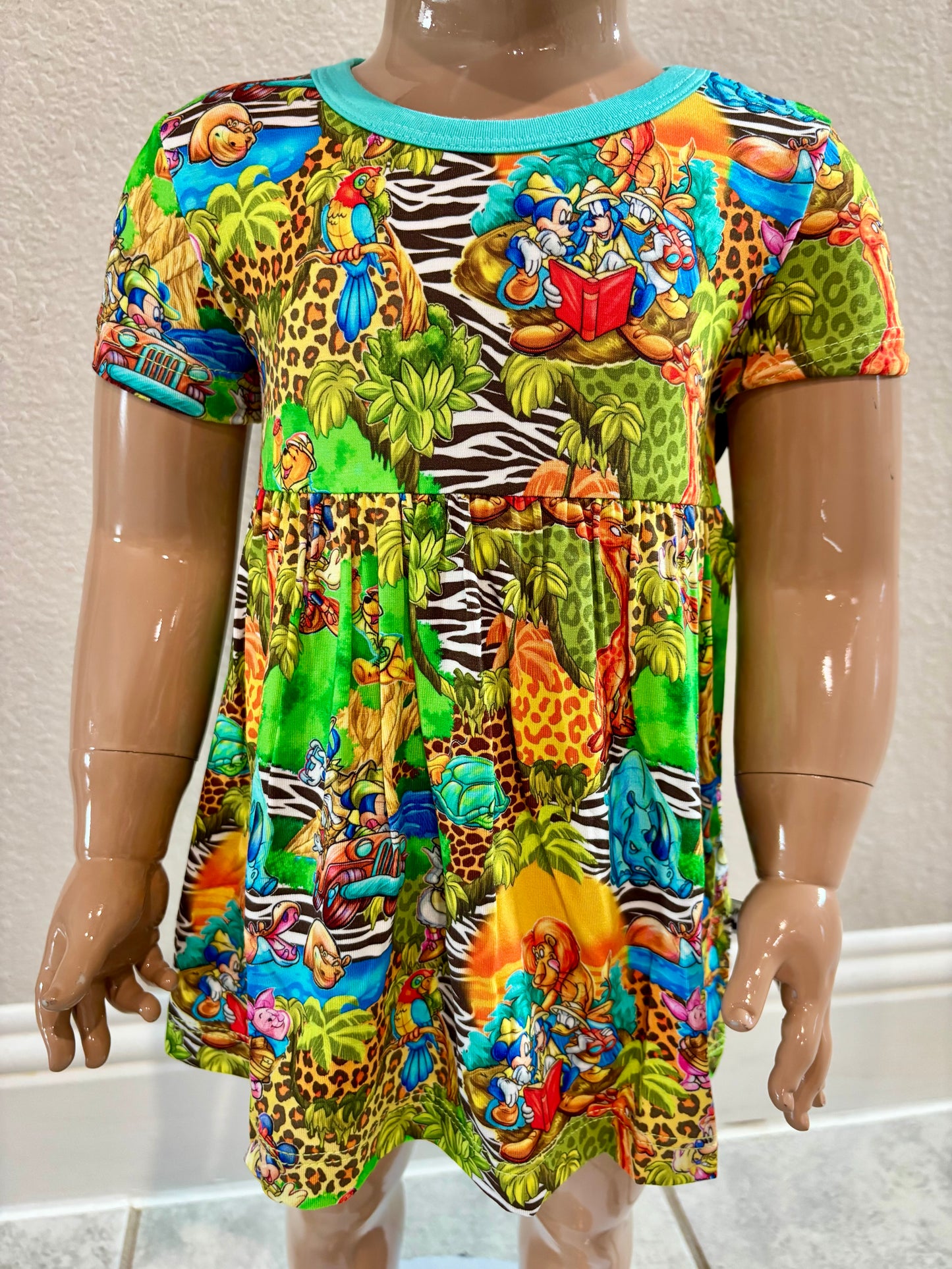 Safari Adventure bodysuit twirl RTS