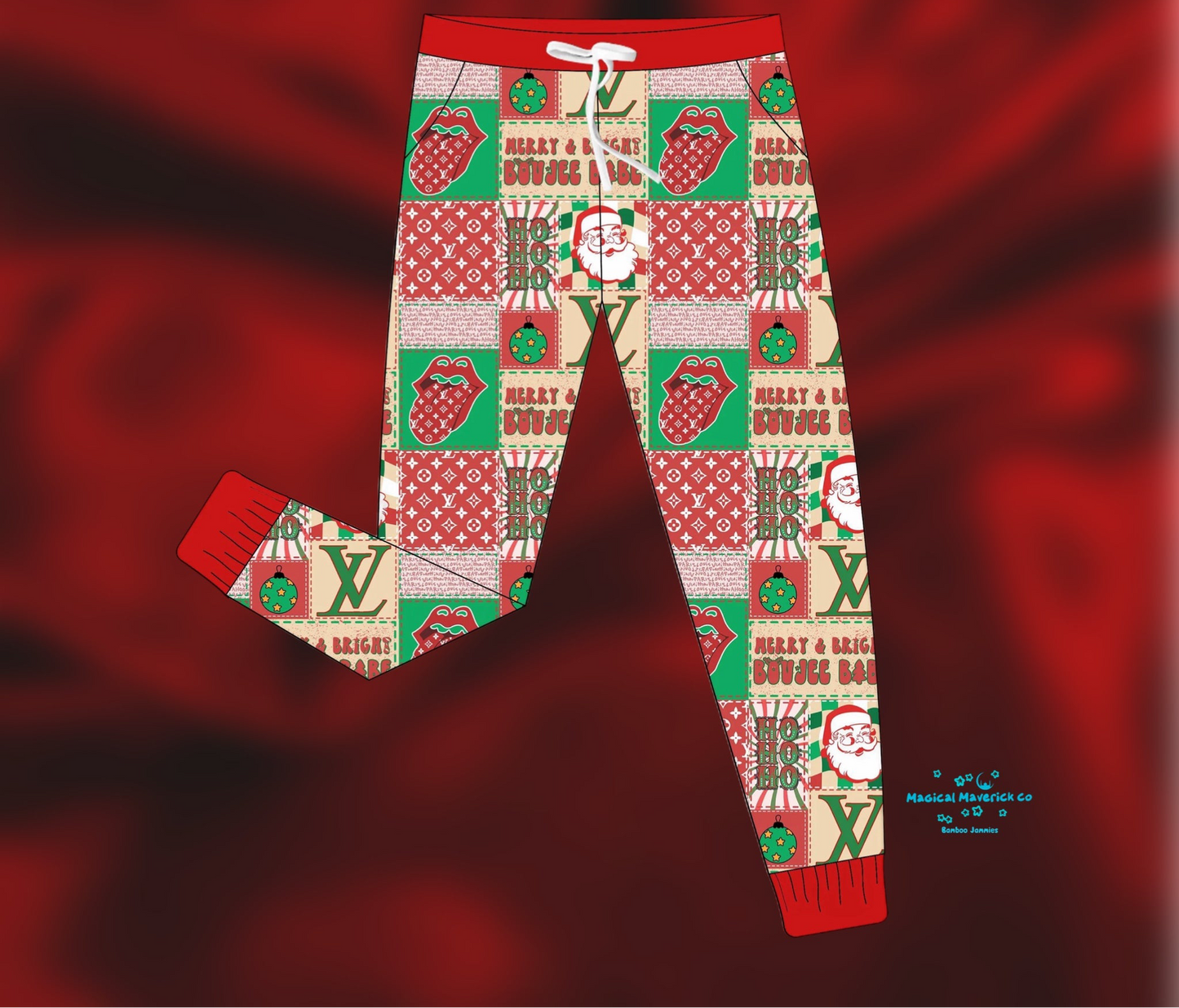 MAGICAL Merry and Bright women’s Joggers PRE ORDER