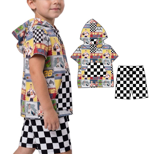 Talladega Nights hooded short set RTS