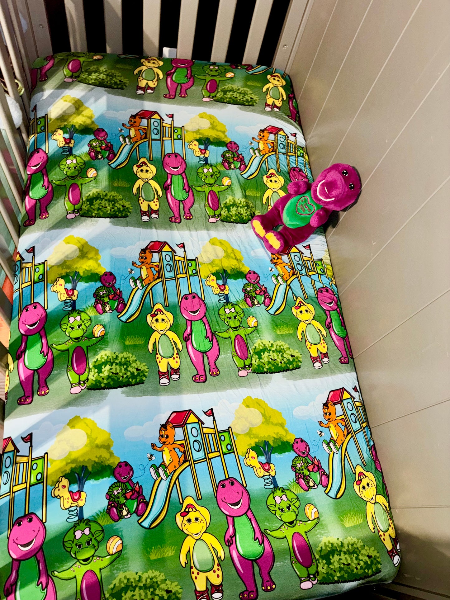 Best Friends standard crib sheet