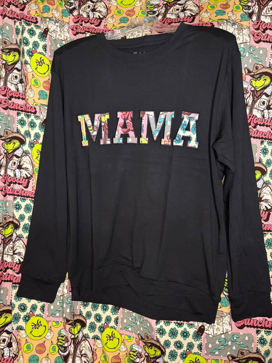 Howdy Wonderland Mama Crewneck RTS