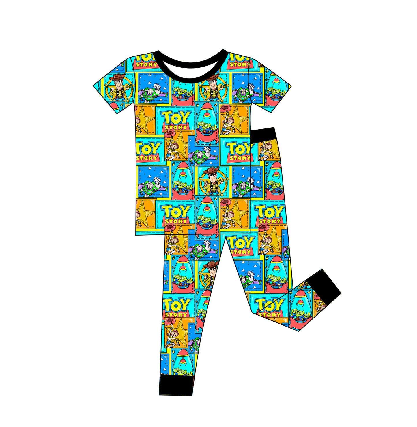 To Infinity and Beyond Two Piece Short Sleeve and Pants RTS