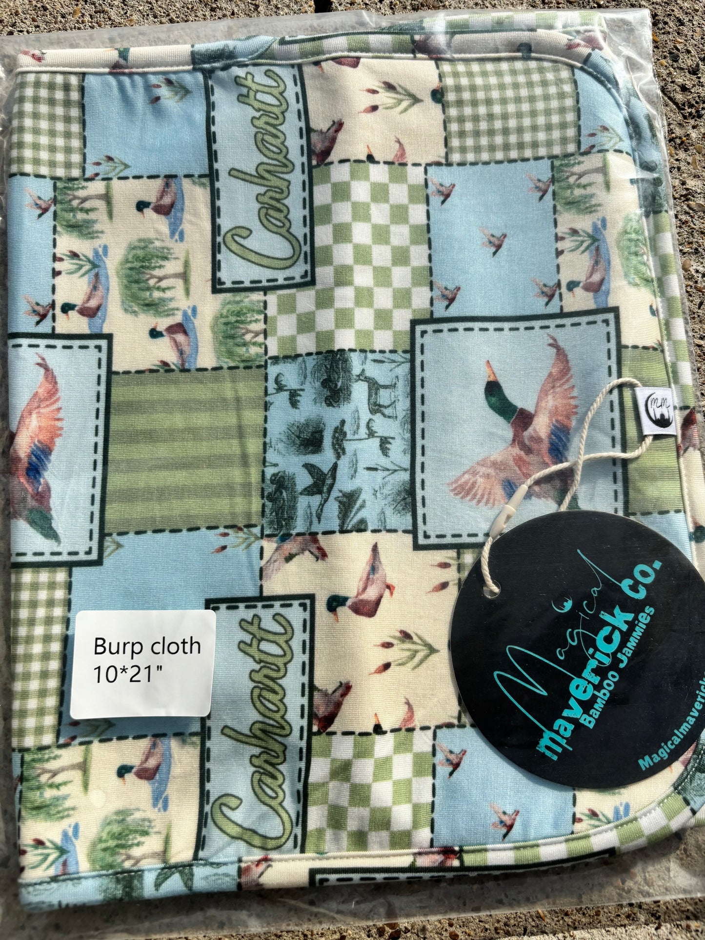 Duck Hunt Burp Cloth RTS