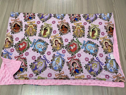 Girl Gang 30x40 Bamboo + Minky Blanket RTS