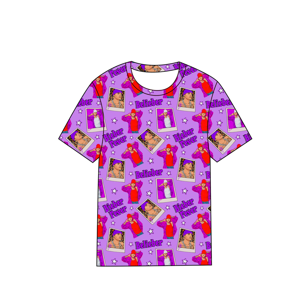Belieber oversized bamboo tee RTS
