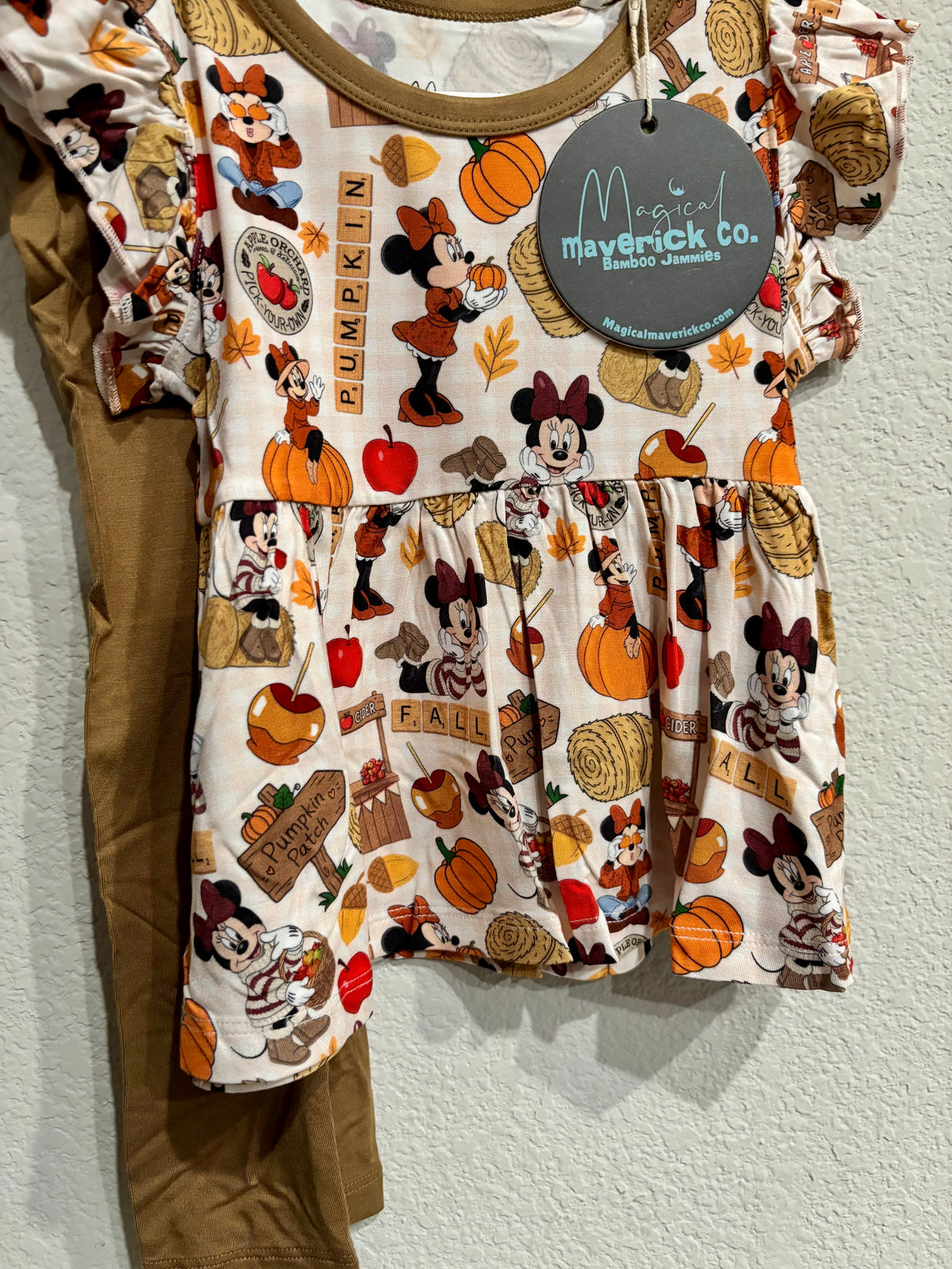 Pumpkin Patch peplum and leggings Daywear RTS