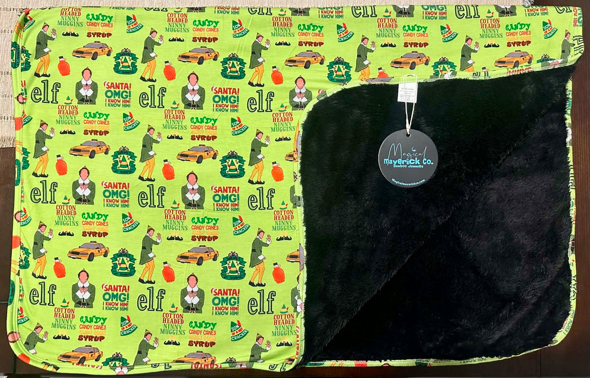 Syrup 30x40 Bamboo + Plush Blanket RTS