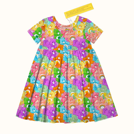 Rainbow Bears Dress READY TO SHIP