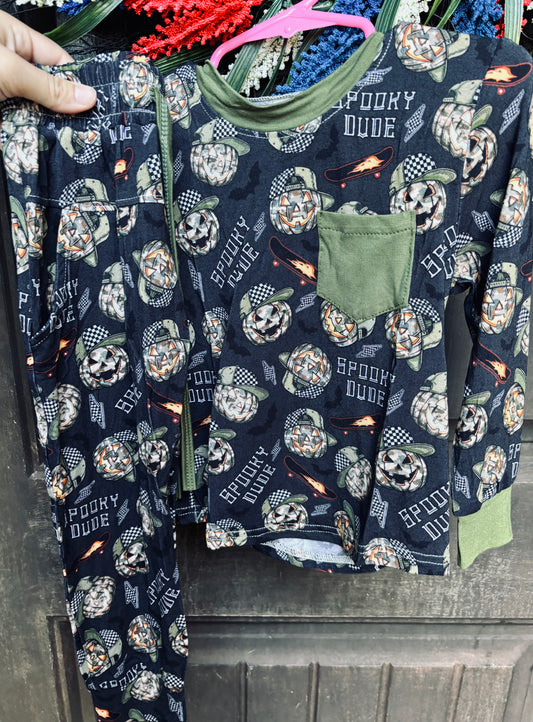 Spooky Dude long sleeve top and joggers Daywear RTS
