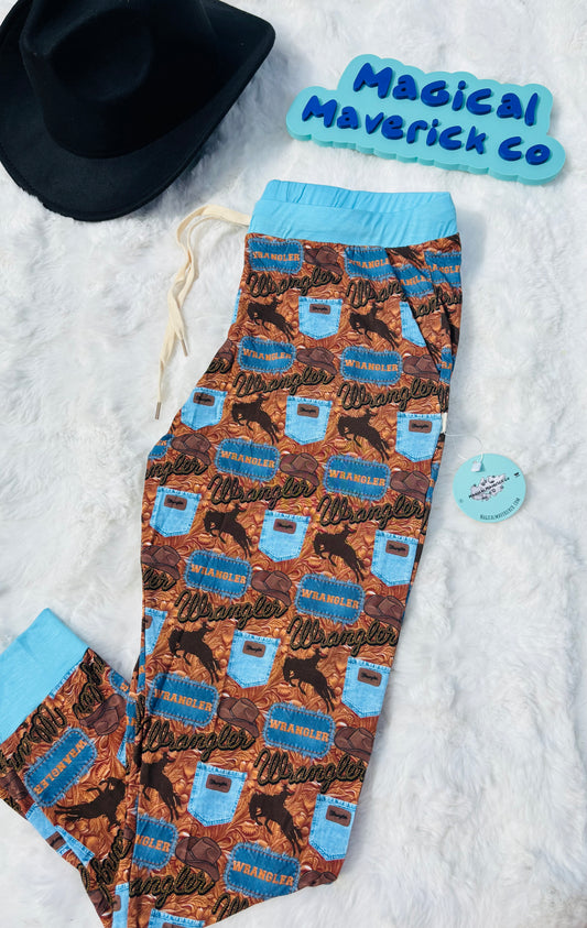 MAGICAL Blue Jean Baby Joggers READY TO SHIP