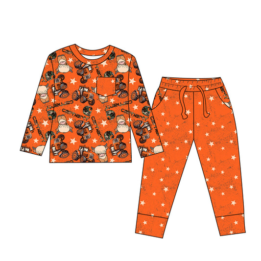 Pasture Friends (Orange) Two Piece Jogger set RTS