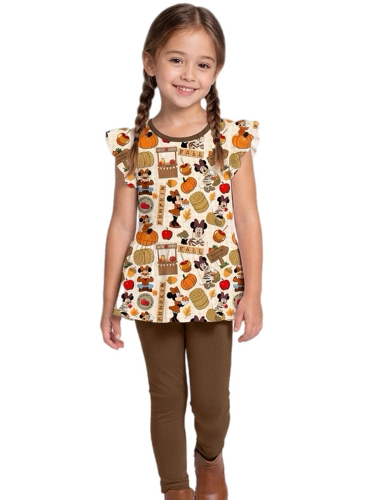 Pumpkin Patch peplum and leggings Daywear RTS