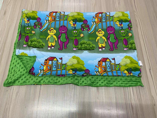 Best Friends 30x40 Bamboo + Minky Blanket RTS