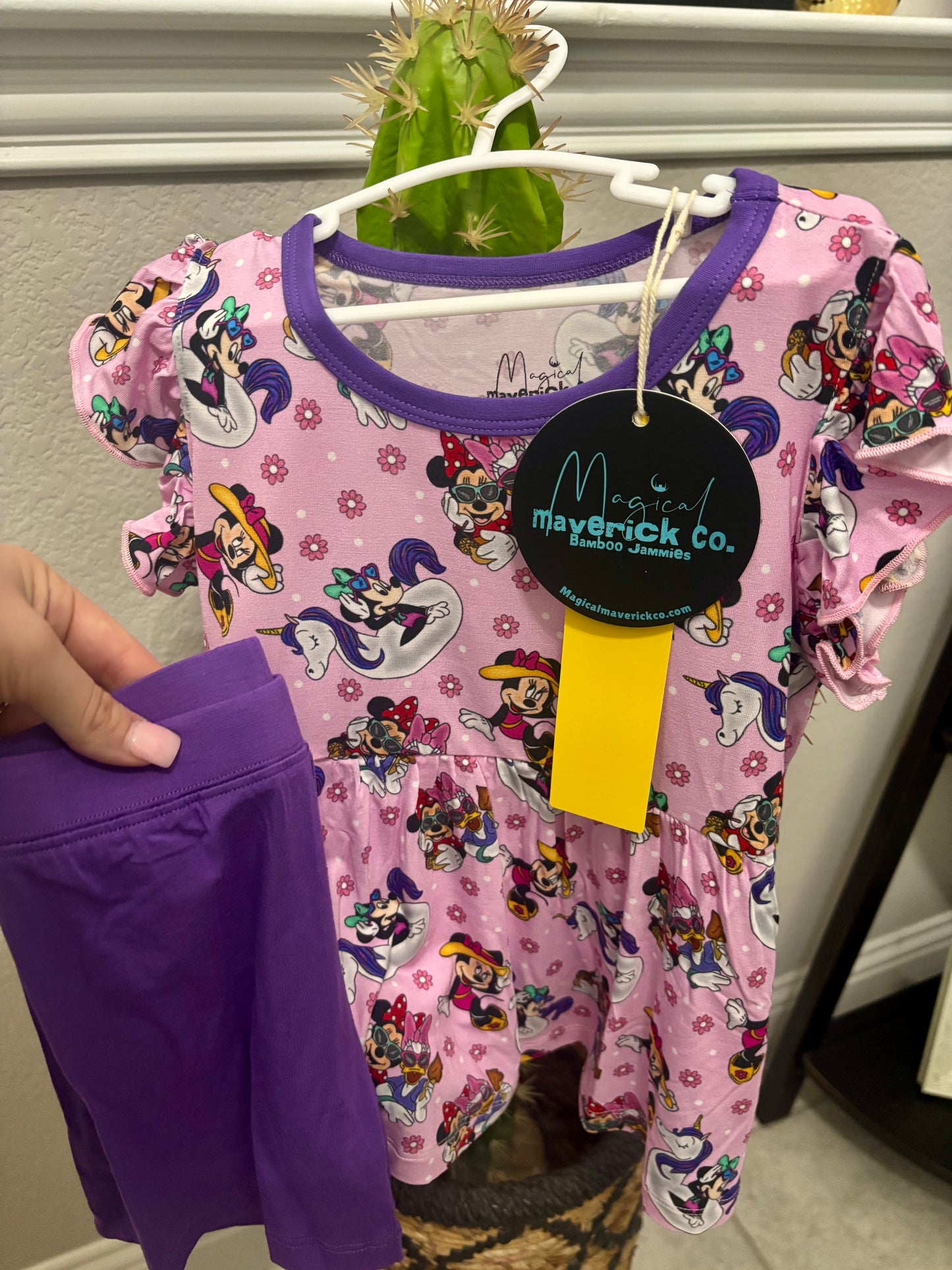 Girls Just Wanna Have Fun peplum set RTS