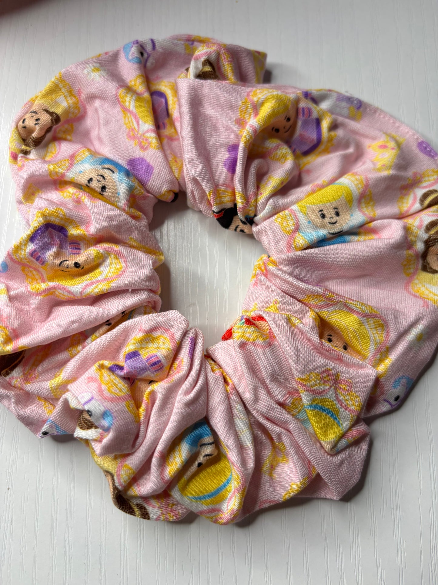 Little Princesses oversized bamboo scrunchie