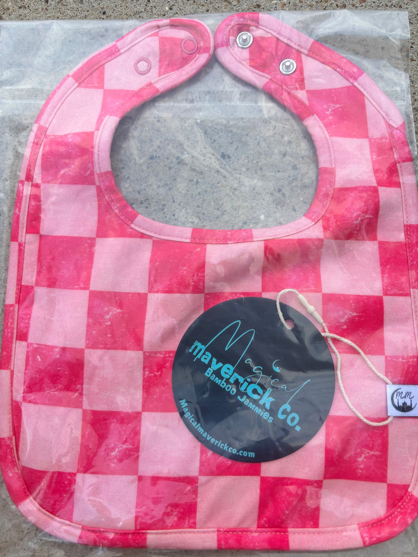 Flamingo checks Bib Cloth RTS