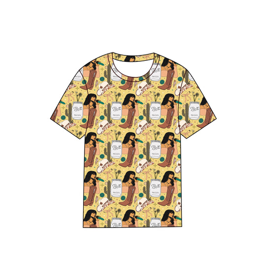 Dandelion oversized bamboo tee RTS