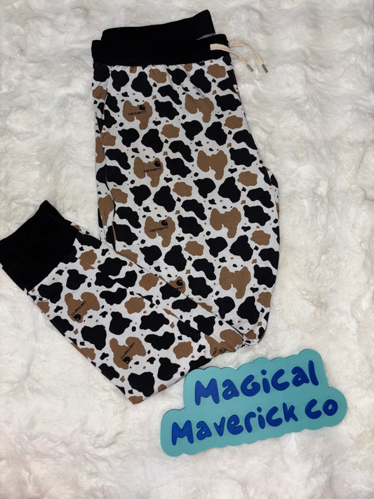 MAGICAL COW CAMO WOMENS Joggers READY TO SHIP