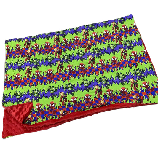 WEBS UP 30x40 Bamboo + Minky Blanket RTS