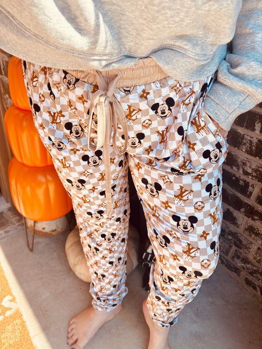 MAGICAL Luxe Mocha Mouse Joggers RTS